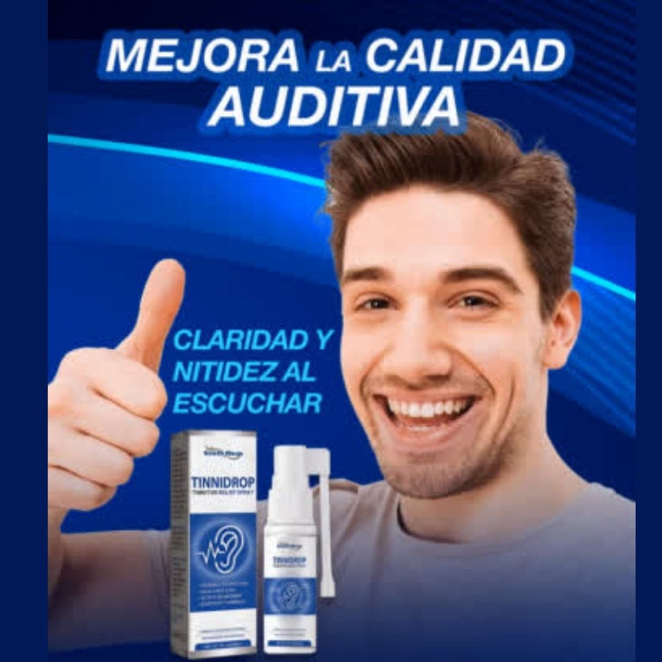 TINNIDROP PARA ALIVIAR EL ZUMBIDO EN EL OIDO